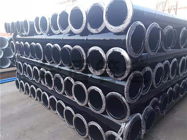 雙密封法蘭連接涂塑鋼管